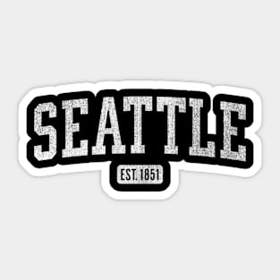 Seattle Est1851 - 'S Wa Sticker
